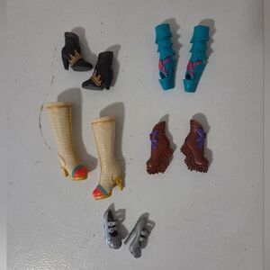 Monster High Doll Shoes Set Of 5